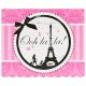 Birthday Express Paris Eiffel Tower Damask Party Supplies Invitations (8)