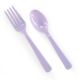 Forks & Spoons Light Purple (8 Each)