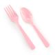 Forks & Spoons Pink (8 Each)