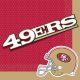 San Francisco 49Ers Collection Luncheon Napkins