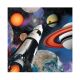 Space Blast Beverage Napkins (16)