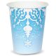Birthdayexpress Snowflake Winter Wonderland Christmas Party Supplies 9 Oz. Cups (8)