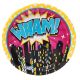 Superhero Girl Dinner Plates