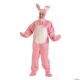 Morris ADLT BUNNY SUIT PINK MD