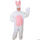 Morris ADLT BUNNY SUIT WHT LG