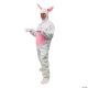 Morris ADLT BUNNY SUIT WHT MD