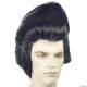 Morris ADLT ELVI DLX POMPADOUR WIG-BLACK