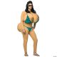Morris ADULT BIG BIKINI, BOOBS & BUTT COSTUME