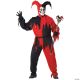 Morris ADULT EVIL JESTER PLUS SIZE COSTUME