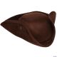 Morris ADULT FAUX SUEDE TRICORN HAT