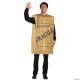 Morris ADULT FRAGILE CRATE COSTUME