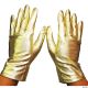 Morris ADULT METALLIC GLOVES-GOLD-ONE SIZE