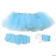 Morris ADULT NEON BLUE TUTU SET