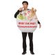 Morris ADULT PHO NOODLE BOWL COSTUME