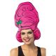 Morris ADULT PINK BEEHIVE FOAM HEADPIECE