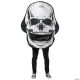 Morris ADULT SKULL MOUTH HEAD COSTUME