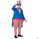 Morris ADULT UNCLE SAM HOOPSTER COSTUME