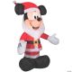 Morris AIRBLOWN MICKEY W SANTA BEARD