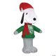 Morris AIRBLOWN SNOOPY W HO HO HO SM