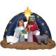 Morris AIRBLOWN SNOWY NIGHT NATIVITY