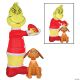 Morris ANMTD ARBLWN GRINCH N SNTA HAT MAX SCENE