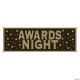 Morris AWARDS NIGHT SIGN BANNER