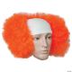Morris BALD CURLY CLOWN WIG-ORANGE