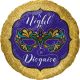 Night In Disguise Masquerade 18 Inches Standard Foil Bal