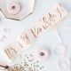 Ginger Ray Rose Gold Foiled Pink Its My Birthday Party Sash Pick & Mix, One Size