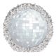 Amscan 242858 Good Vibes Mini Decoration, 5 Inches X 7 1/2 Inches, White