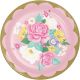 Floral Tea Party Paper Plates, 8 Ct