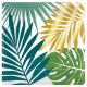 Amscan International Amscan 542283 18Cm Printed Paper Plates 8 Pack Key West, Colour