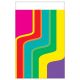 Amscan International Amscan 572744 Printed Plastic Tablecover 1 Each Decades 70S Good Vibes