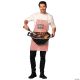 Morris ADLT GRILL MASTER APRON W/BBQ CSTM