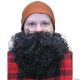 Morris BEARD BIG AND CURLY BLACK