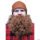 Morris BEARD BIG AND CURLY BROWN