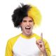 Morris BLACK AND GOLD SPORTS WIG