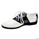 Morris BLACK AND WHITE SADDLE SHOES