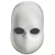 Morris BLANK BLACK EYES DOLL MASK