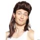 Morris BROWN MULLET WIG MR178075