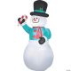 Morris AIRBLOWN SNOWMAN W/CANDY CANE