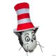 Morris CAT IN THE HAT MASK AND HAT