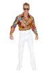 Charades Mens Multi Glitter Disco Shirt, As Shown, X-Small