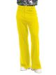 Charades Mens Disco Pants, Yellow, 40