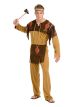 Charades Indian Brave Costume Brown