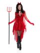 Charades Womens Red Hot Devil, Small