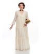 Charades Womens Polyester Lost Soul Gown, Ivory, 1X