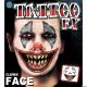 Morris CLOWN FACE TATTOO