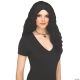 Morris CRIMPED SORCERESS WIG-BLACK
