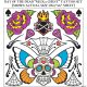 Morris DAY OF THE DEAD BODY TATTOO